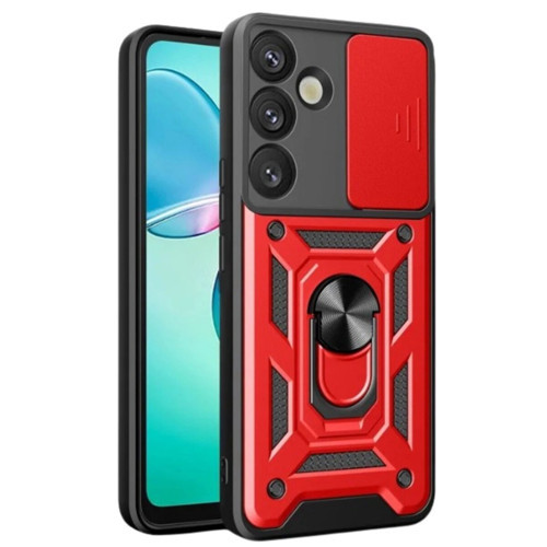 Galaxy A17 5G Pars Lens Yüzüklü - Kırmızı