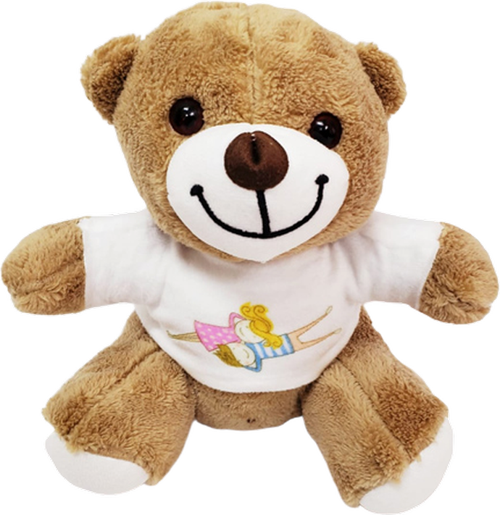 Sevimli Tişörtlü Peluş Ayicik