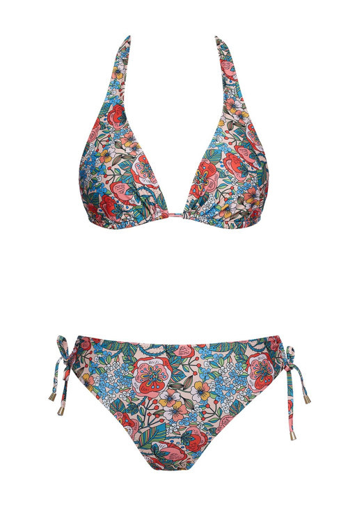 Kalın Askılı Üçgen Bikini Takım