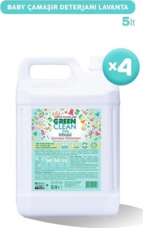 Baby Bitkisel Çamaşır Deterjanı Lavanta Yağlı 5 Lt X 4