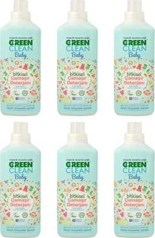 Baby Bitkisel Çamaşır Deterjanı 1000ml 6'lı