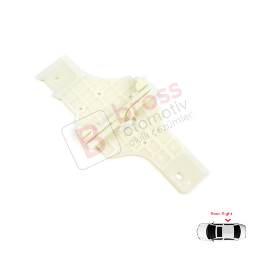 Peugeot 208 MK1 A9 2012-2020 5-Kapı 2008 MK1 A94 2013-2019 İçin Arka Sağ Kapı Cam Kriko Tamir Klipsi