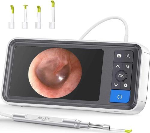 3.9mm Kulak Kamerası, 4.5 Inc Ekranlı 32GB Dijital Otoskop