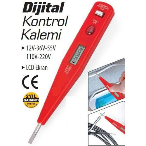 Profesyonel Dijital Kalemi Tornida Voltaj Ölçer