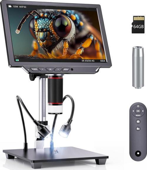 4K Dijital Mikroskop - 2000X Büyütme 8 Inc - 52MP