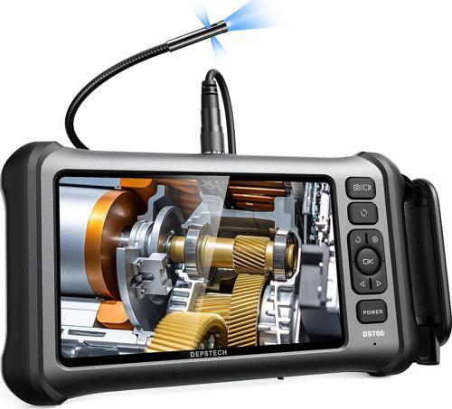 Üç Lensli 7'' IPS Ekranlı Endeskop Kamerası - 5m