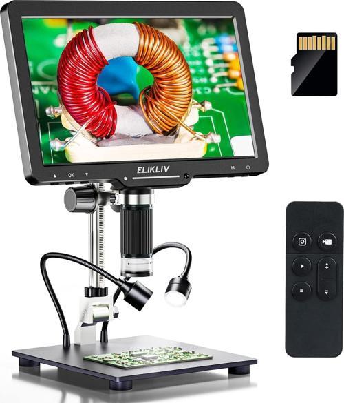 EDM501 HDMI Dijital Mikroskop, 10.1 Inc IPS Ekranlı - 1200X - 24MP