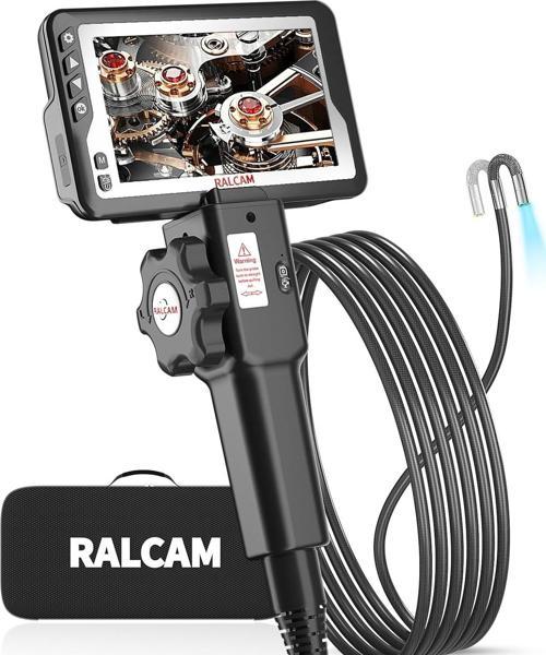 Eklemli Borescope Muayene Kamerası 8.5mm - 4.5 Inc IPS LCD