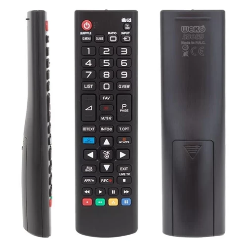 Hey Rm-L1162 Kısa Smart-My Apps Tuşlu Lcd Led Tv Kumandası (Akb73715601A) (40157=33089)