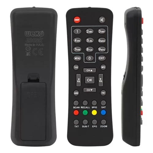 Mersat Exclusive - Globex - Fobem - Amstrad Mini Ttx - Newline Scart Uydu Alıcısı Kumandası