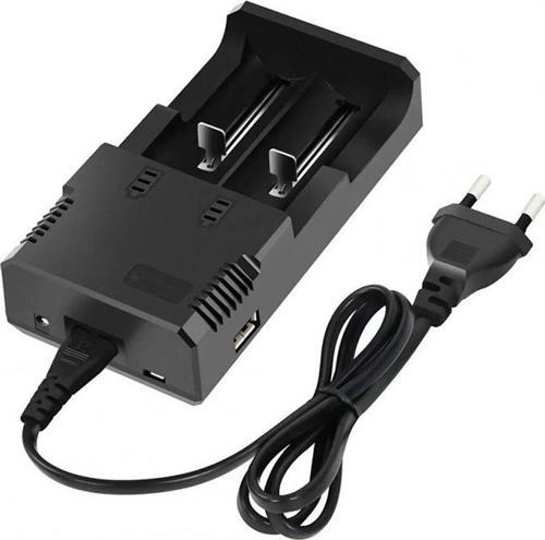 NARİTA HD-8863 18650-26650-16340-14500-AA-AAA 4.2V USB 600MA 2Lİ PİL ŞARJ CİHAZI