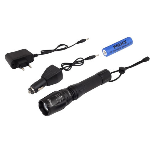 Ps-46 Xml6 Led 5 Kademeli Zoomlu Şarjlı El Feneri