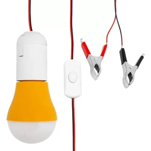 12 V Led Ampul Akü Maşalı
