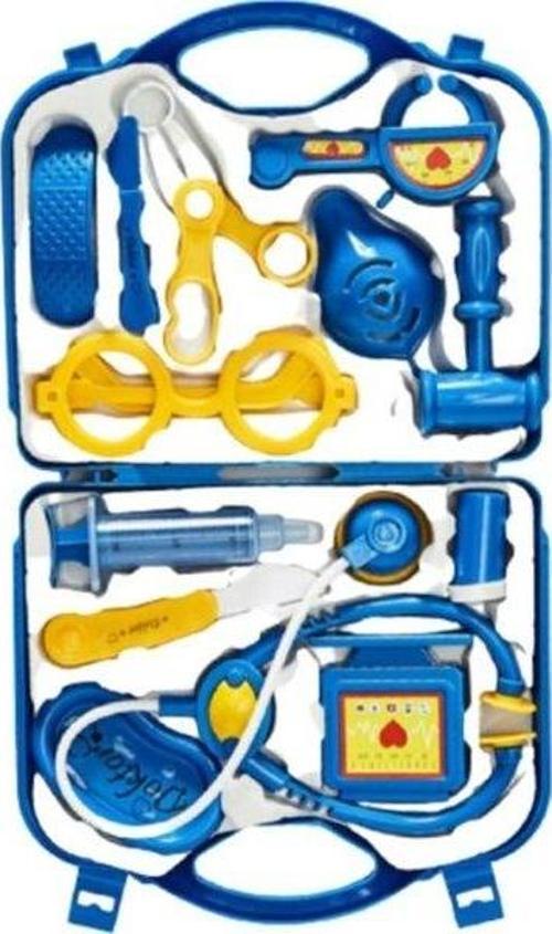 Rast Play Doktor Set Mavi 14 Parça