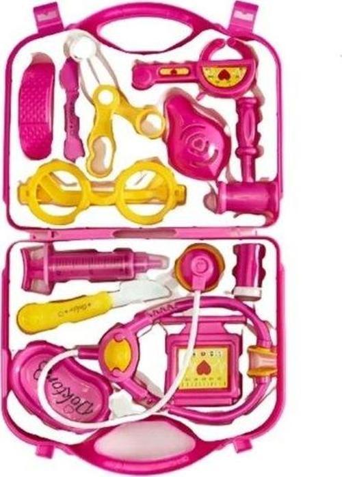 Rast Play Doktor Set Pembe 14 Parça