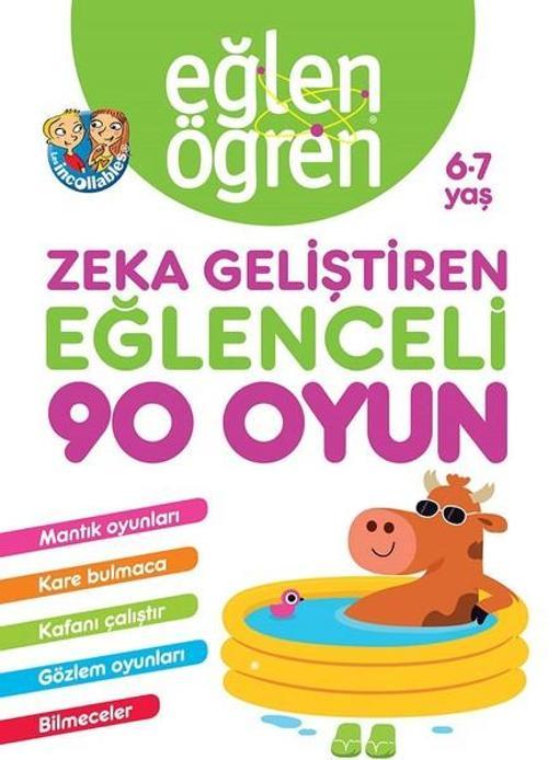 Eğlen Öğren 6-7 Yaş Zeka Geliştiren Eğlenceli 90 Oyun