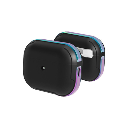 Apple Airpods 3 (3.Nesil) Mo-A8 Armor Kılıf - Rainbow