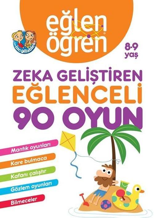 Eğlen Öğren 8-9 Yaş Zeka Geliştiren Eğlenceli 90 Oyun