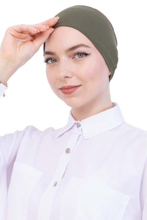 Kadın Tesettür Bandana Penye Kaymaz Hazır Şal Eşarp Altı Bone Rahat Kullanım