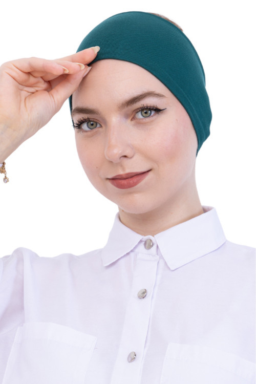 Kadın Tesettür Bandana Penye Kaymaz Hazır Şal Eşarp Altı Bone Rahat Kullanım