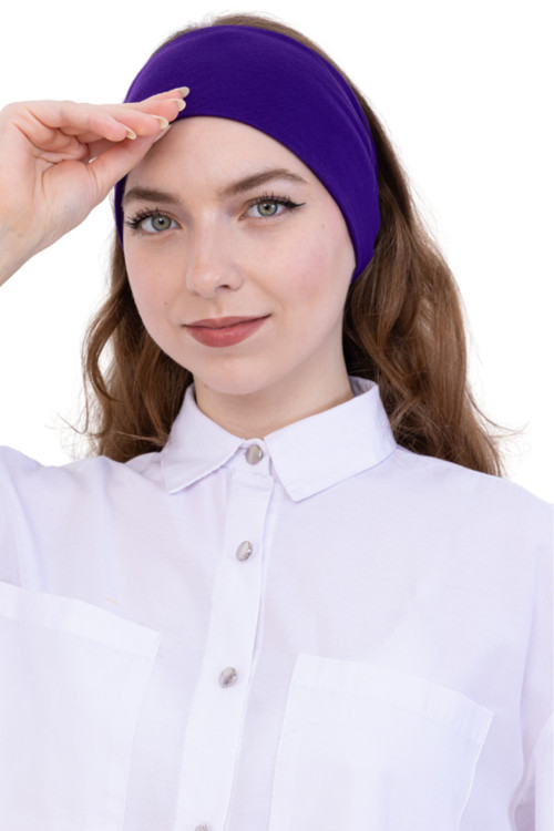 Kadın Tesettür Bandana Penye Kaymaz Hazır Şal Eşarp Altı Bone Rahat Kullanım