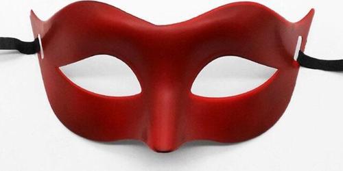 Kırmızı Renk Masquerade Kostüm Partisi Venedik Balo Maskesi
