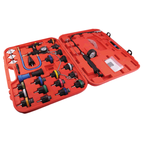 NTTools Radyatör ve Soğutma Sistemi Basınç Test Cihazı 28 Parça NTH1040