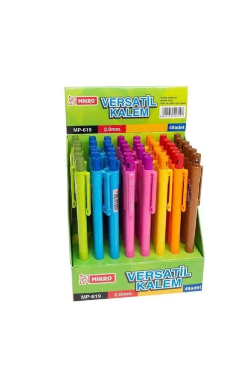 Versatil Uçlu Kalem 619-48 2.0 Mm Kalın Uçlu