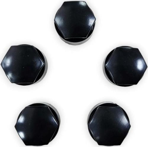 Audi Q2 2017-2020 Bijon Kapağı Siyah 5 Adet 4M0601173B