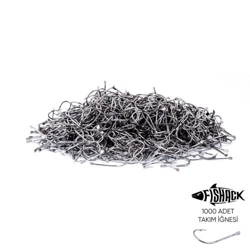 Olta İğnesi - Fishack 505 - No: 1 (1000Li Paket)