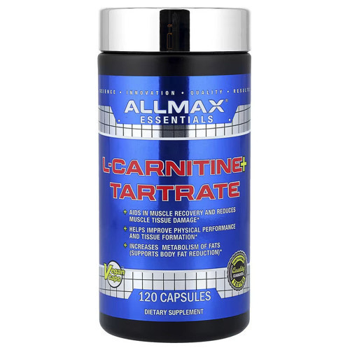 Essentials L-Carnitine + Tartrate 120 Caps