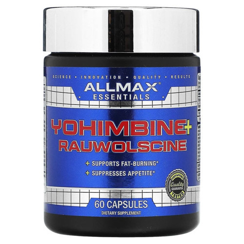 Yohimbine Rauwolscine 60 Capsules