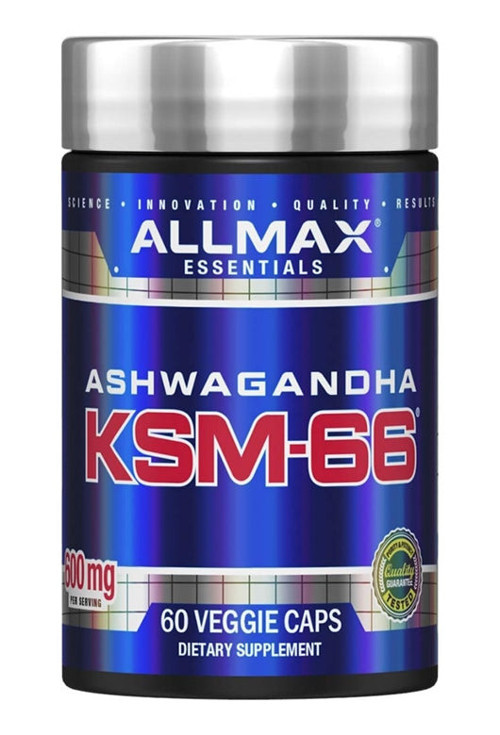 Ashwagandha KSM66 300 mg 60 Veggie Caps