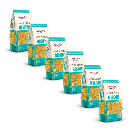 Mısır ve Pirinç Risoni Makarna 400 g x6