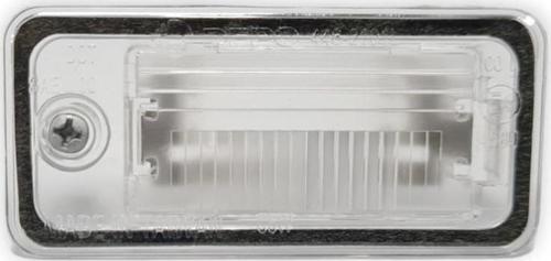Audi Q7 2007-2009 Arka Sol Plaka Aydınlatma Lamba Camı 8E0943021B