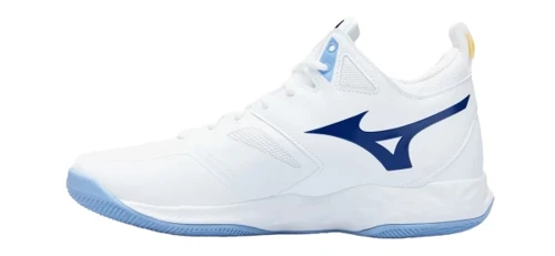 Wave Dimension MID Unisex Voleybol Ayakkabısı Beyaz / Mavi