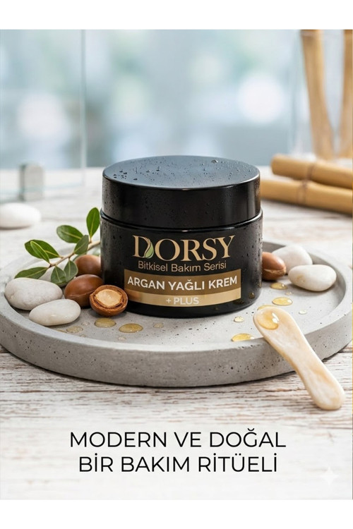 Özel Formül Tarçın Kokulu Yaşlanma Karşıtı E Vitamin Takviyeli Argan Yağlı Krem 50 Ml