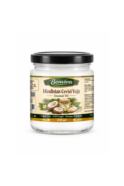 Hindistan Cevizi Yağı 210 Ml