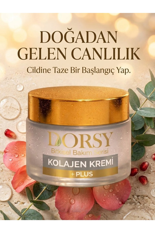 Özel Formül Okyanus Kokulu Yaşlanma Karşıtı Ve Yenileyici Kolajen Bakım Kremi 50 Ml
