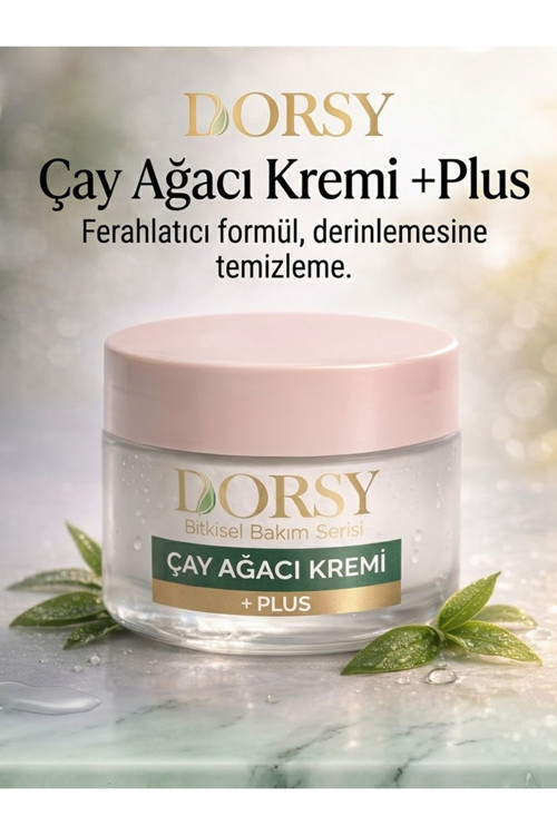 Özel Formül Çay Ağacı Kokulu Onarıcı Ve Yenileyici Çay Ağacı Kremi 50 Ml