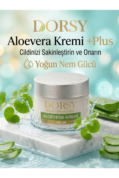 Özel Formül Sedir Ağacı Kokulu Nemlendirici Ve Onarıcı Aloe Vera Kremi 50 Ml
