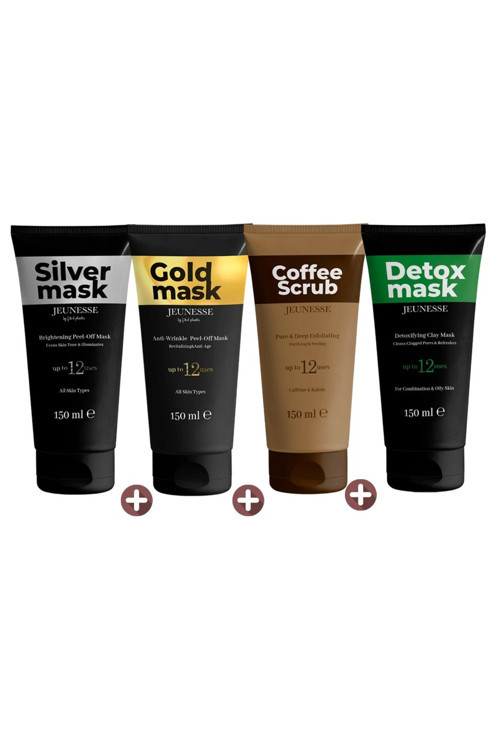 Soyulabilir Yüz Maske Çeşitleri 150 Ml X 4