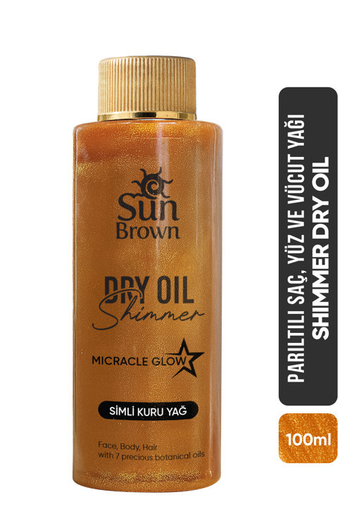 Parıltılı Işıltılı Saç Ve Vücut Yağı Shimmer Dry Oil Mucize Parıltı 100Ml