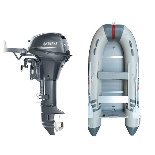 3.00 Ahşap Taban Şişme Bot + Yamaha 9.9 HP Deniz Motoru