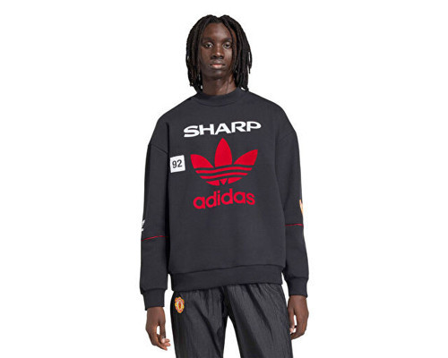Mufc Swt 90 Erkek Futbol Sweatshirts KC6383 Siyah