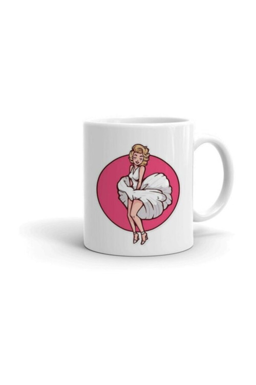 Marilyn Monroe Baskılı Kupa Bardak