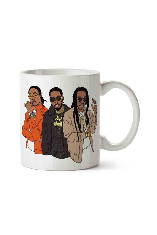 Migos 2 Porselen Kupa Bardak