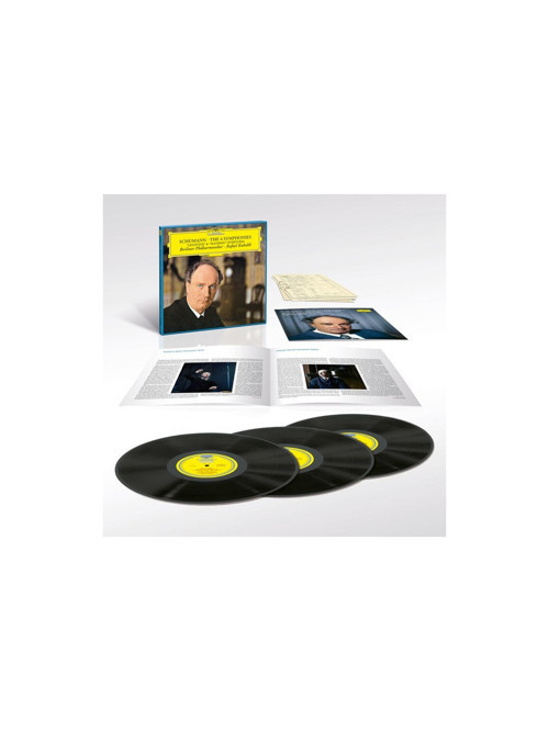 Rafael Kubelik, Berliner Philharmoniker - Schumann: The 4 Symphony ( 3 x Plak )