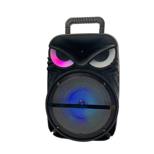 Bluetooth Karaoke Hoparlör Mikrofonlu Taşınabilir RGB Işıklı Kablosuz Speaker