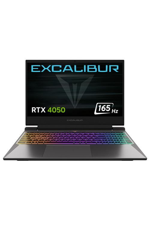 Excalibur G870 I7-13620H 24 GB 1TB RTX 4050 165HZ 15.6" Freedos Gaming Laptop G870.1362-CFA0X-C